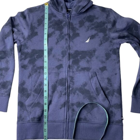 NAUTICA Big Boys Full Zip Tie Dye Fleece Hoodie - Picture 6 of 6